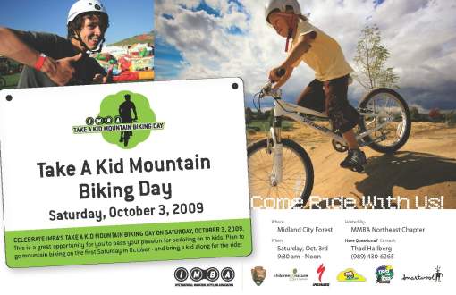 Take a Kid Mountain Biking Day